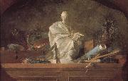 Jean Baptiste Simeon Chardin Draw a Spain oil painting artist